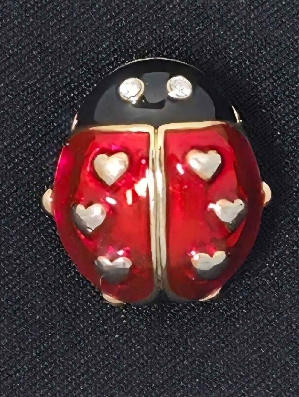 Avon 2005 Ladybug Lovebug Enamel Brooch